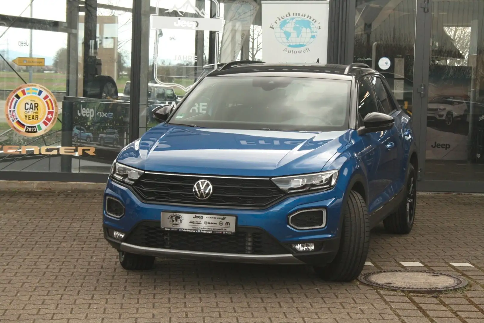 Volkswagen T-Roc 1.5 TSI ACT OPF DSG Sport Azul - 1