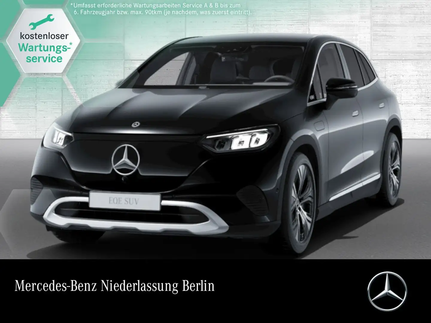 Mercedes-Benz EQE SUV EQE 300 AVANTG+360+LED+TOTW+KEYLESS Noir - 1