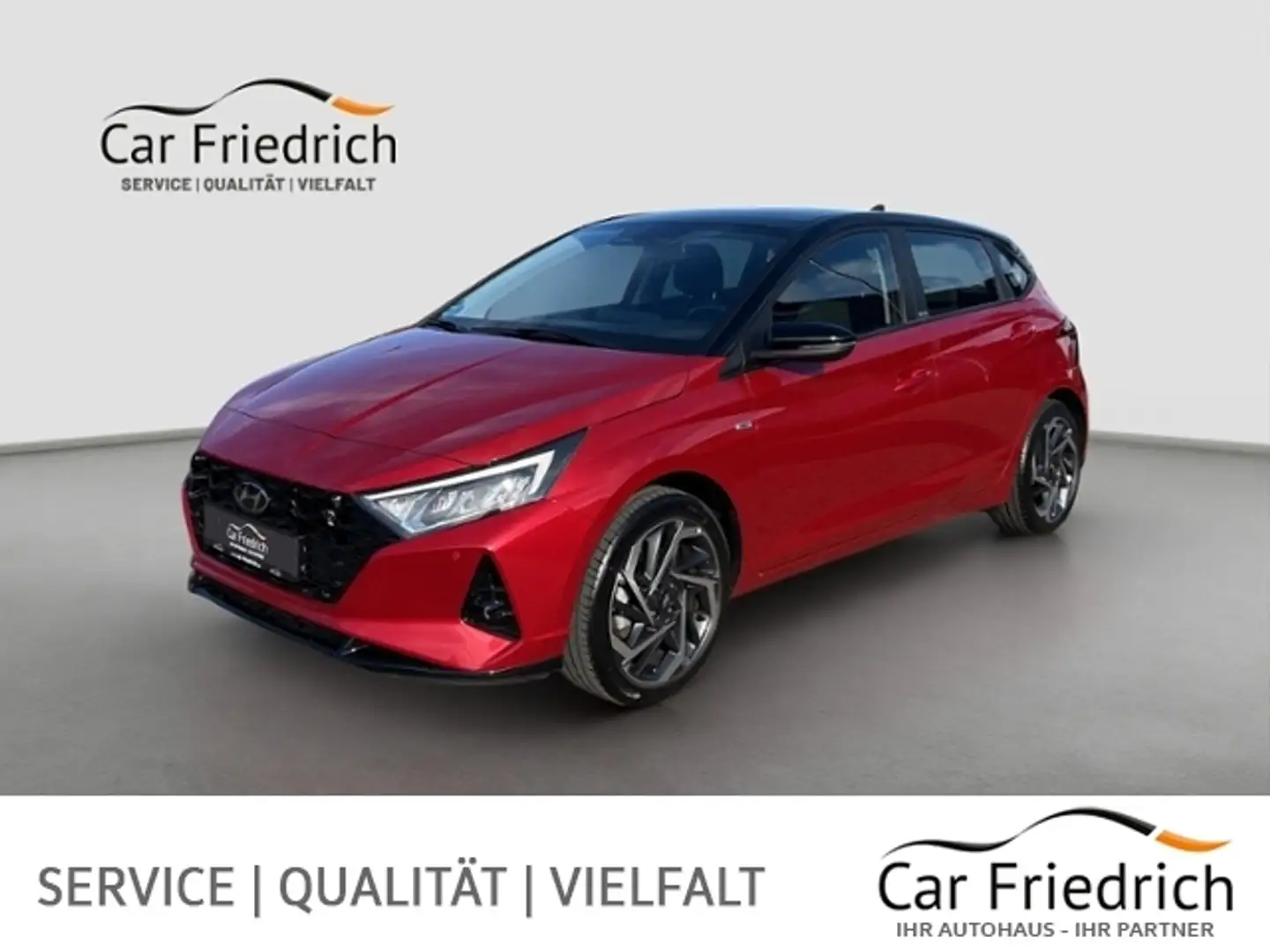 Hyundai i20 1.0 T-GDI Trend Mild-Hybrid Automatik Rouge - 1