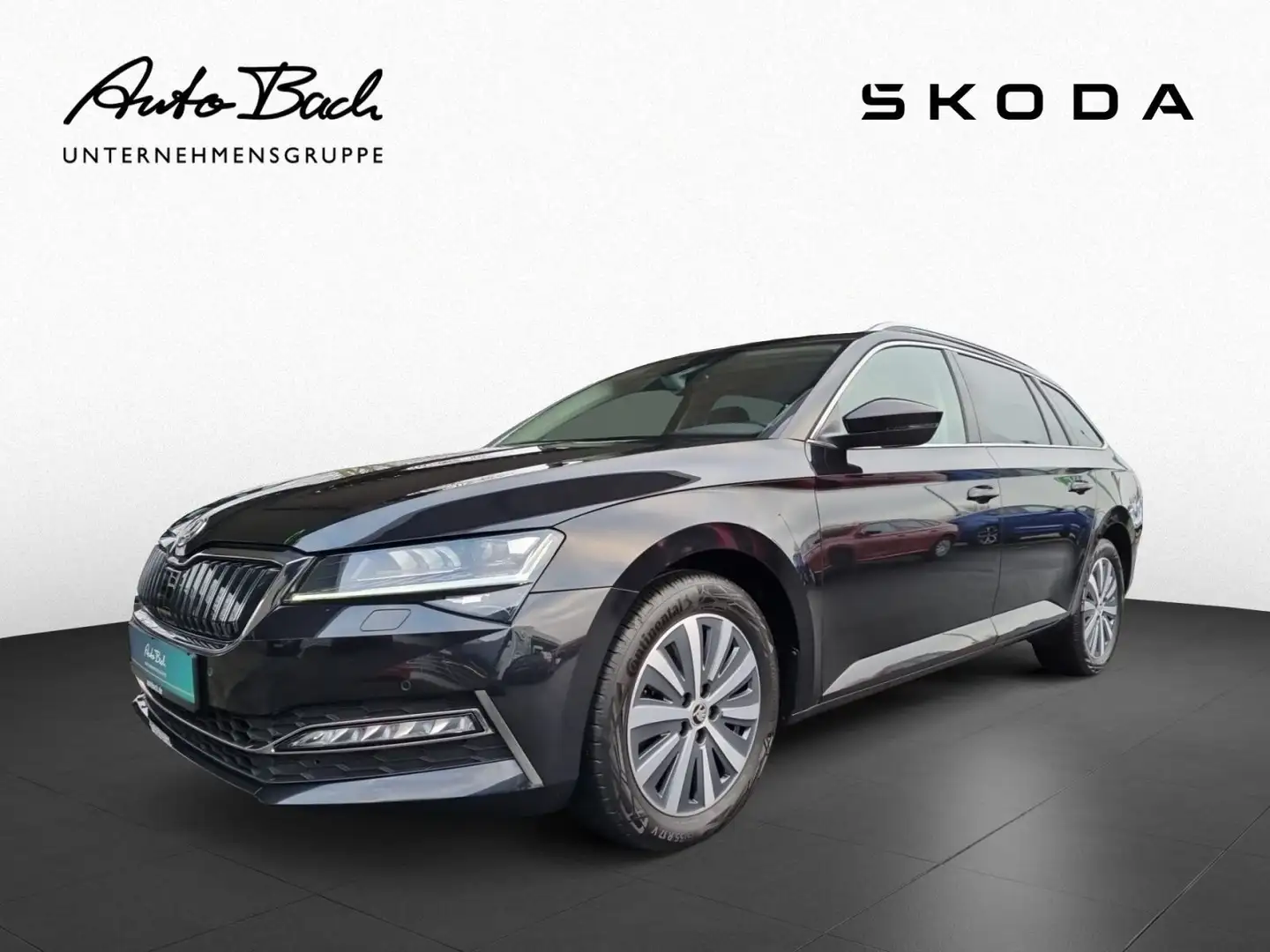 Skoda Superb Combi Style 1.4 TSI Hybrid 160 kW Zwart - 1