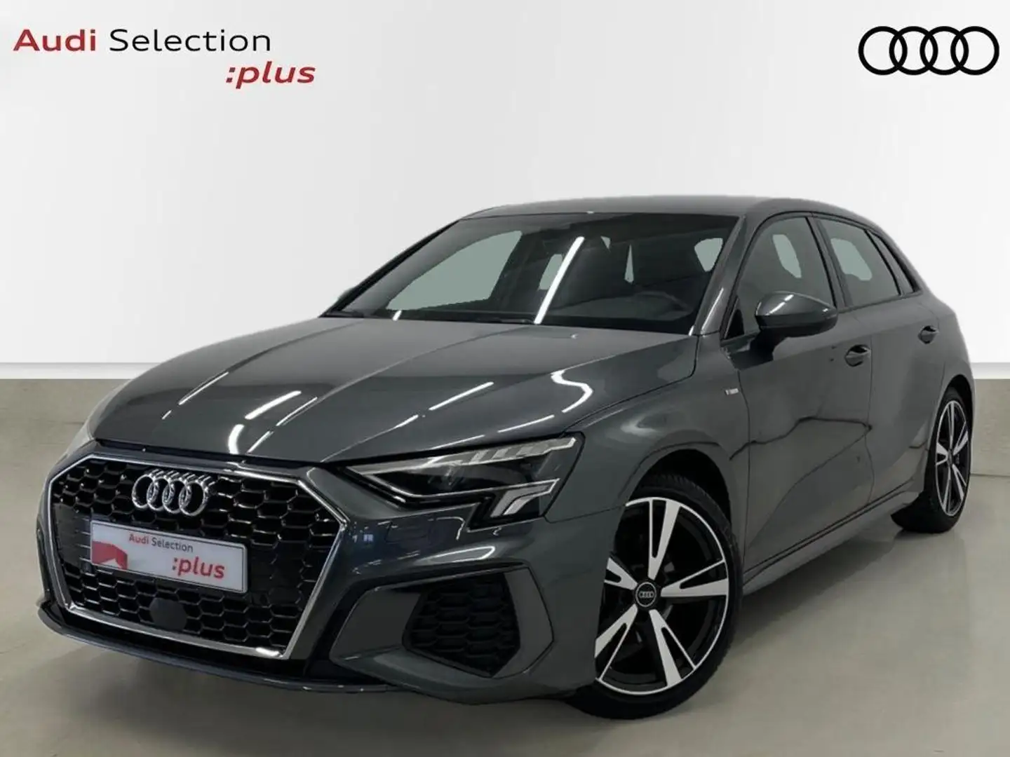 Audi A3 Sportback 35TDI Genuine S tronic Gris - 1