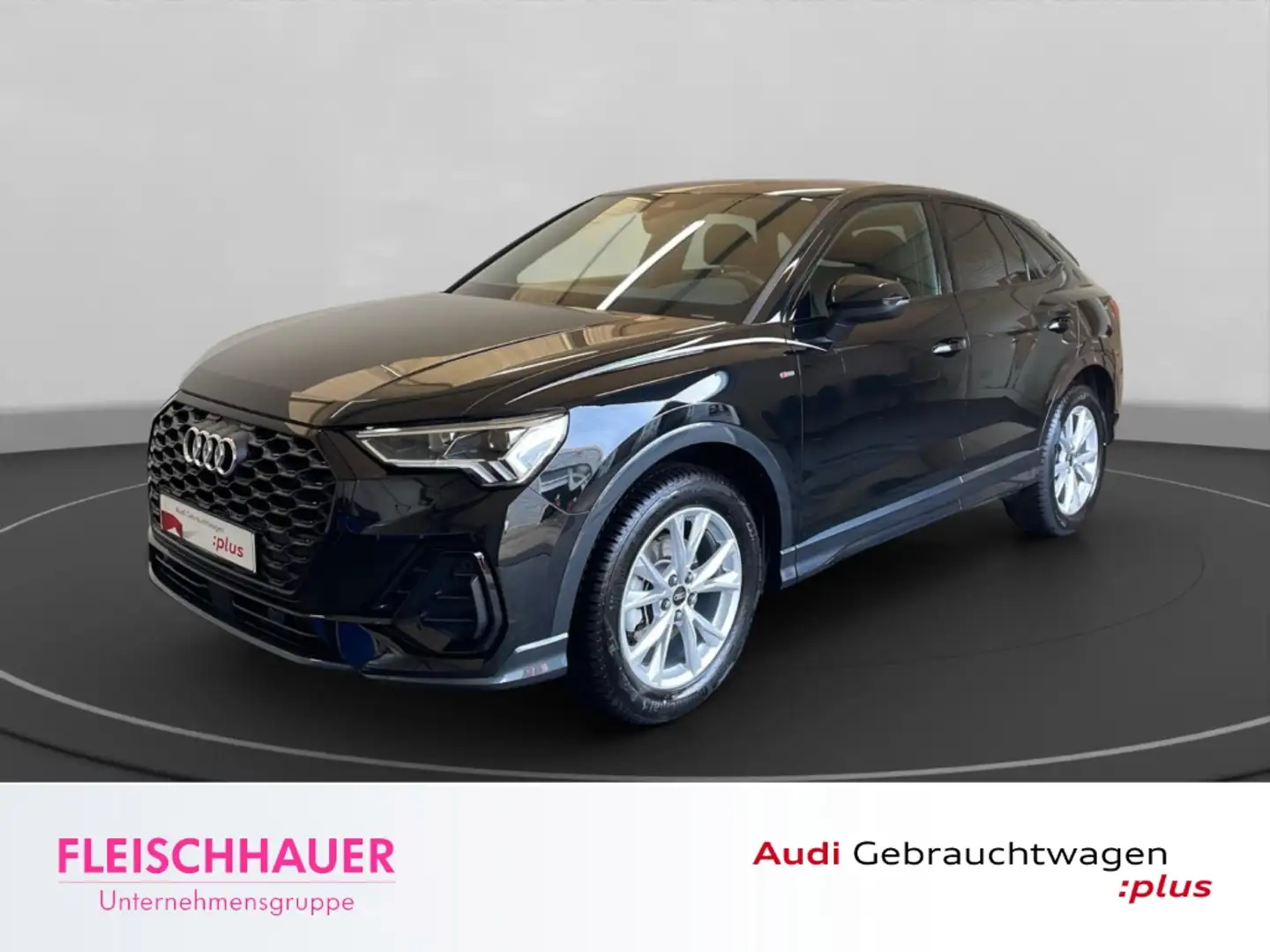 Audi Q3 Sportback 35 TFSI AHK ACC LED Navi Kamera Schwarz - 1