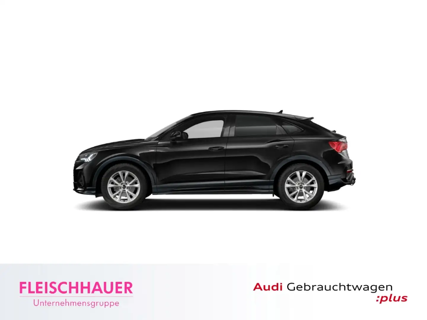 Audi Q3 Sportback 35 TFSI AHK ACC LED Navi Kamera Schwarz - 2