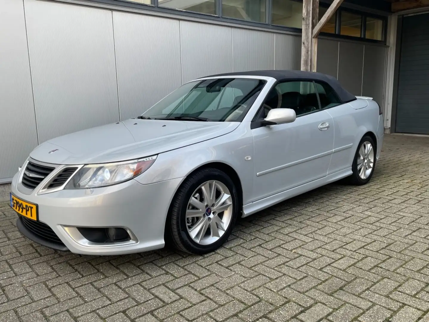 Saab 9-3 Aero 2.8T Cabriolet  Automaat Navie Grau - 1