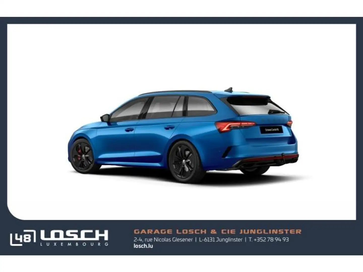 Skoda Octavia Combi RS 2.0 TSI 265 PS DSG7 Bleu - 2