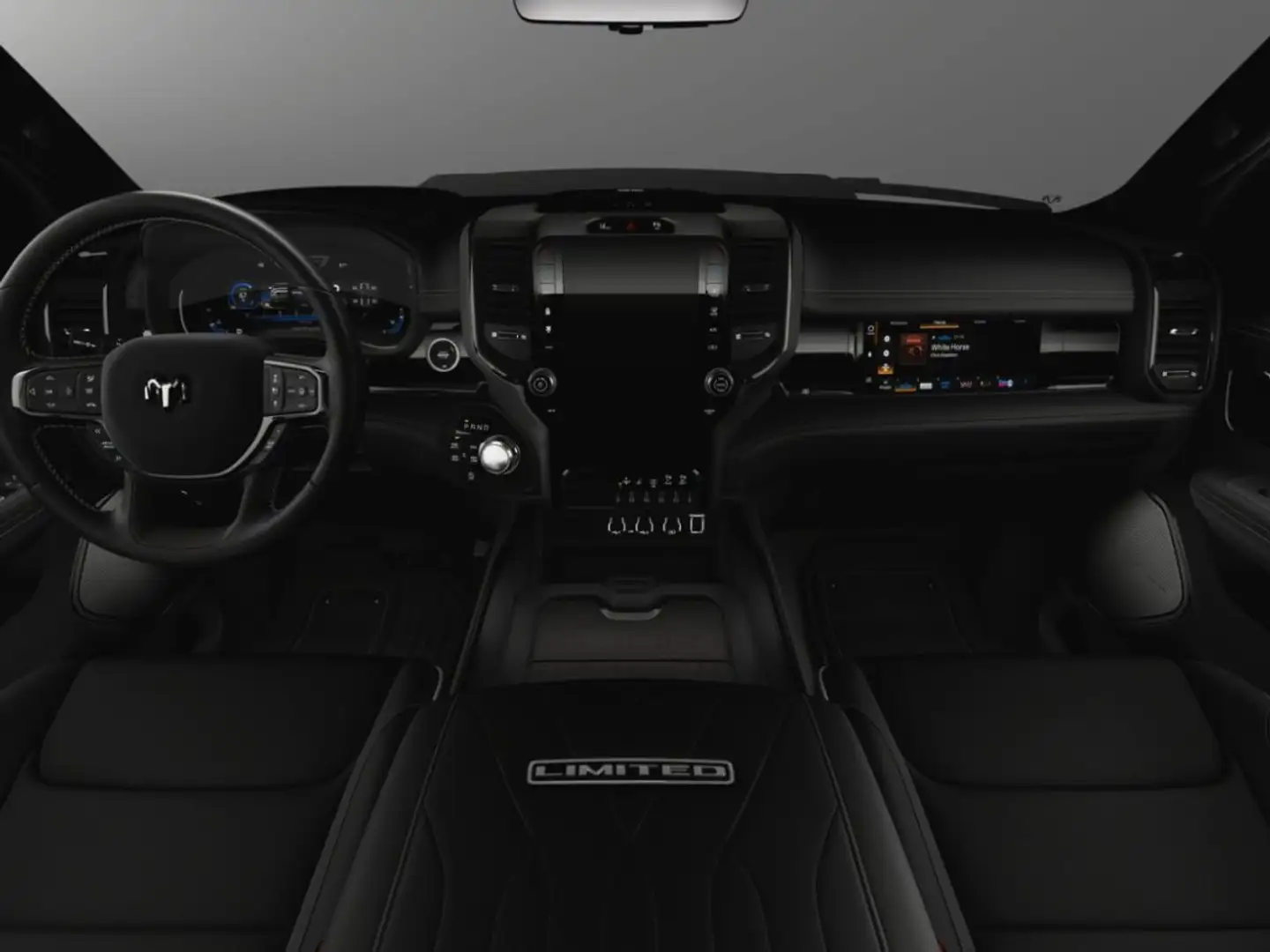 Dodge RAM Limited Crew Cab Night Edition 2025 - Pas de TVS/P Noir - 2