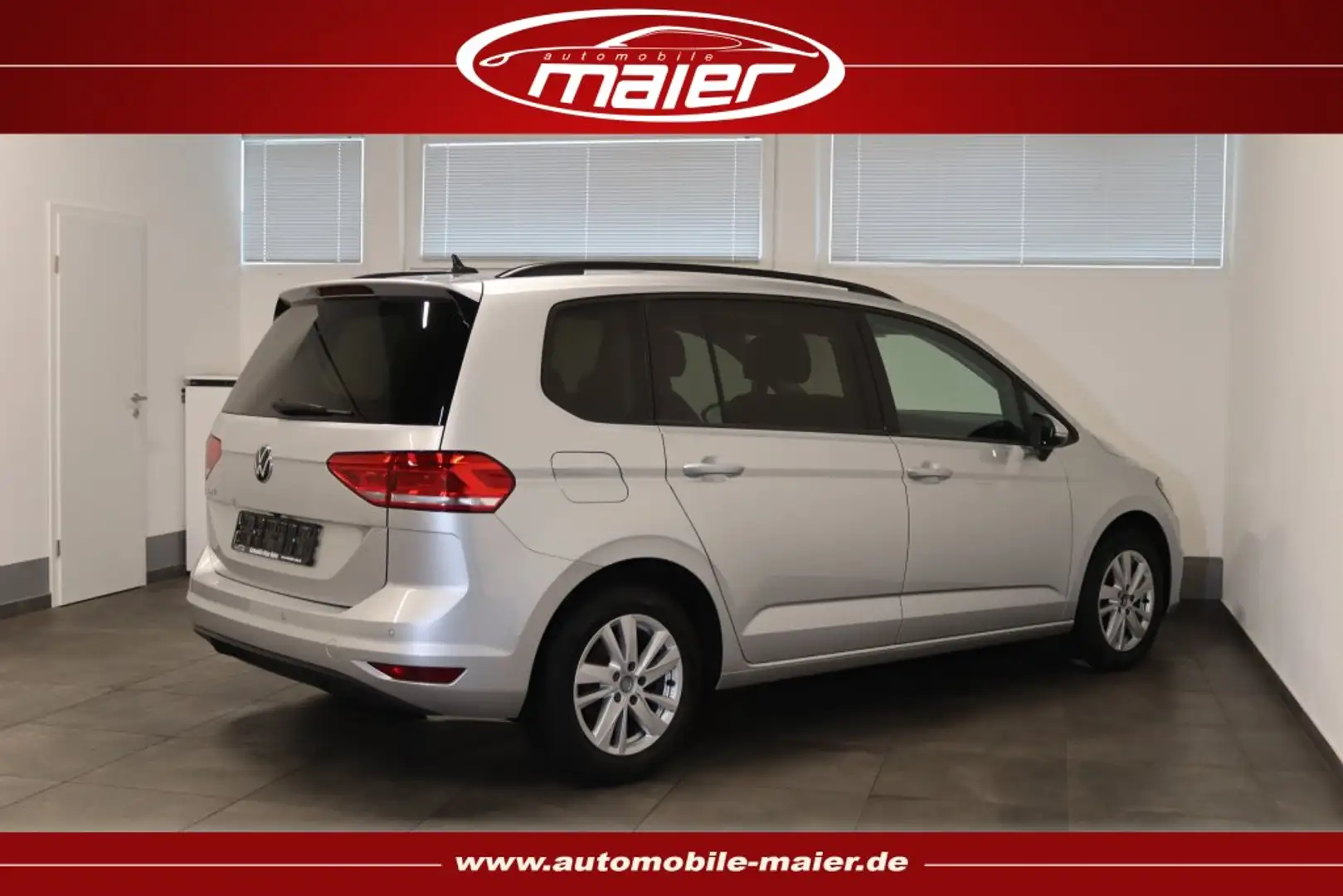 Volkswagen Touran 2.0 TDI Comfortline-7Si.-Kamera-SHZ-DAB- Silber - 2