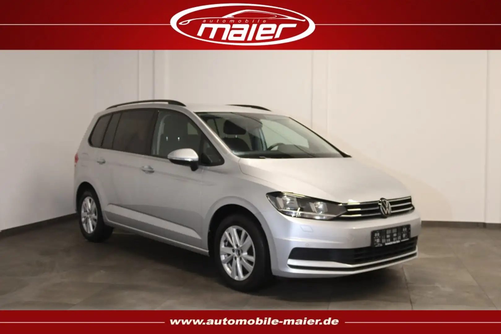 Volkswagen Touran 2.0 TDI Comfortline-7Si.-Kamera-SHZ-DAB- Silber - 1