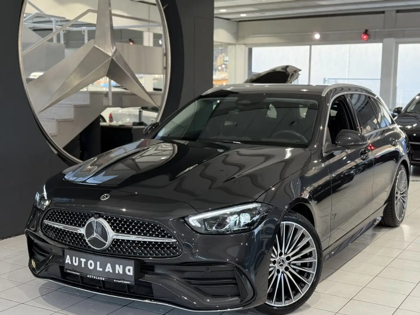 Mercedes-Benz C 200 d AMG LINE 19Zoll,Standheizung Grau - 1