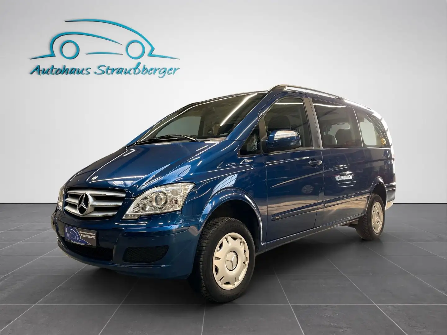 Mercedes-Benz Viano 4MATIC 2.2 CDI Trend lang RFK AHK GSD BiXe Blau - 2