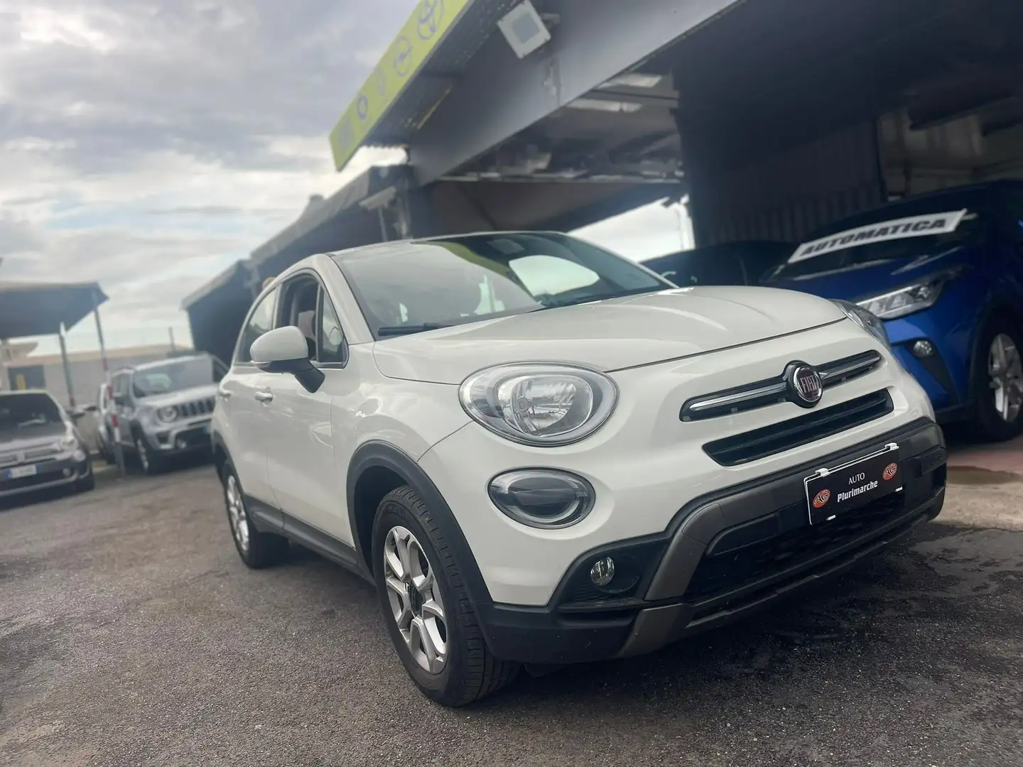 Fiat 500X 1.3 T4 Lounge 150cv dct DISPONIBILE ANCHE ARGENTO! Weiß - 1