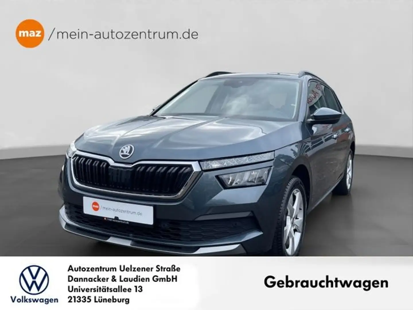 Skoda Kamiq 1.0 TSI Ambition Alu LED PDC Smart Link Te Grigio - 2