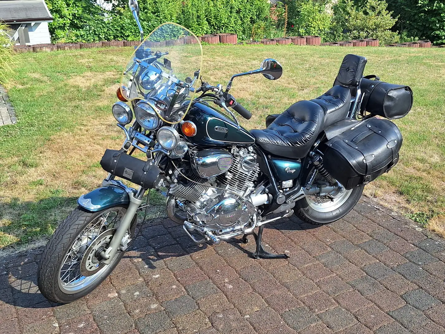 Yamaha XV 750 Yeşil - 1