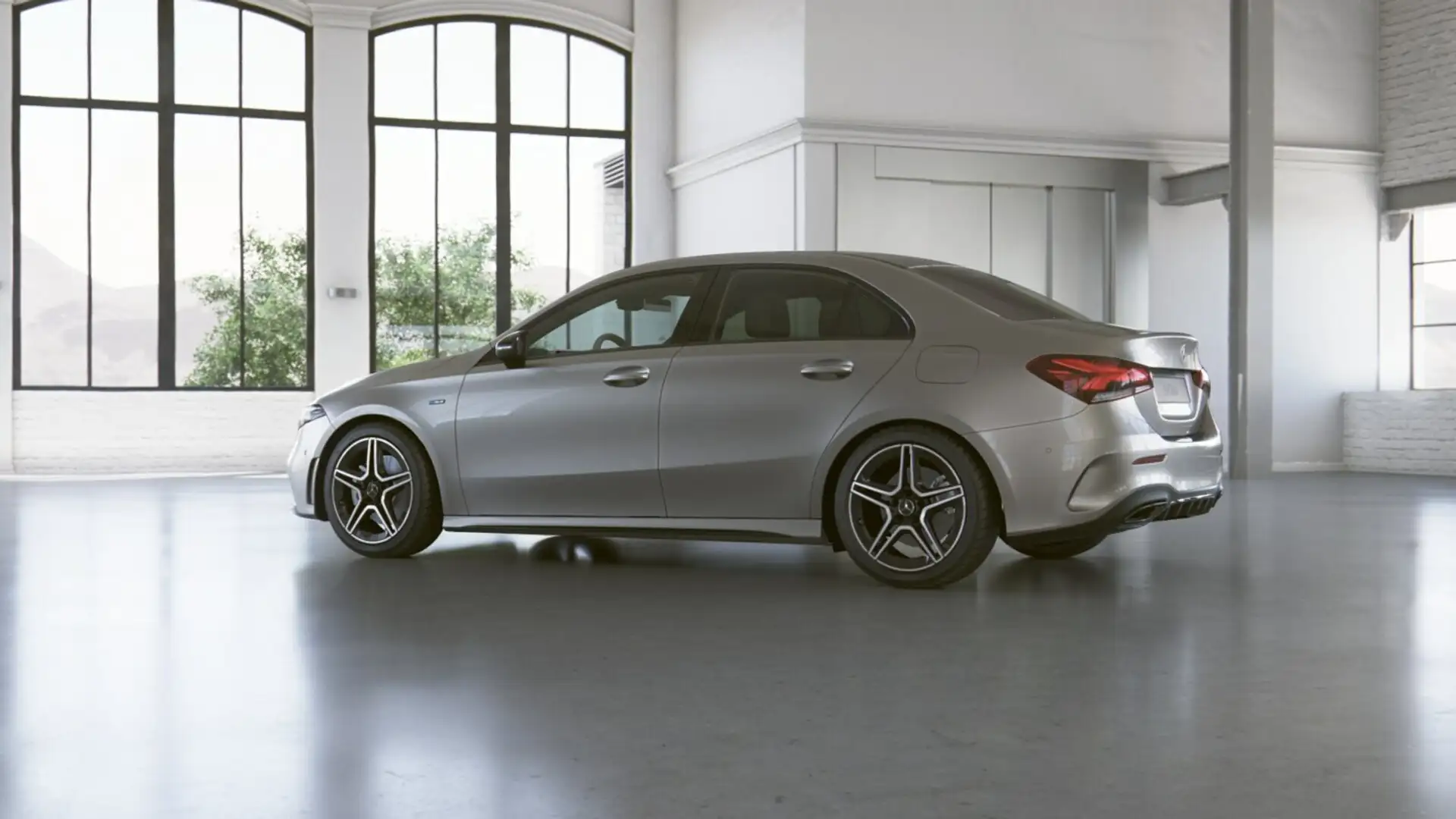 Mercedes-Benz A 250 A 250 e AMG+NIGHT+DISTRO+BURME+KAM+HUD+KEYL+MLED Silber - 2