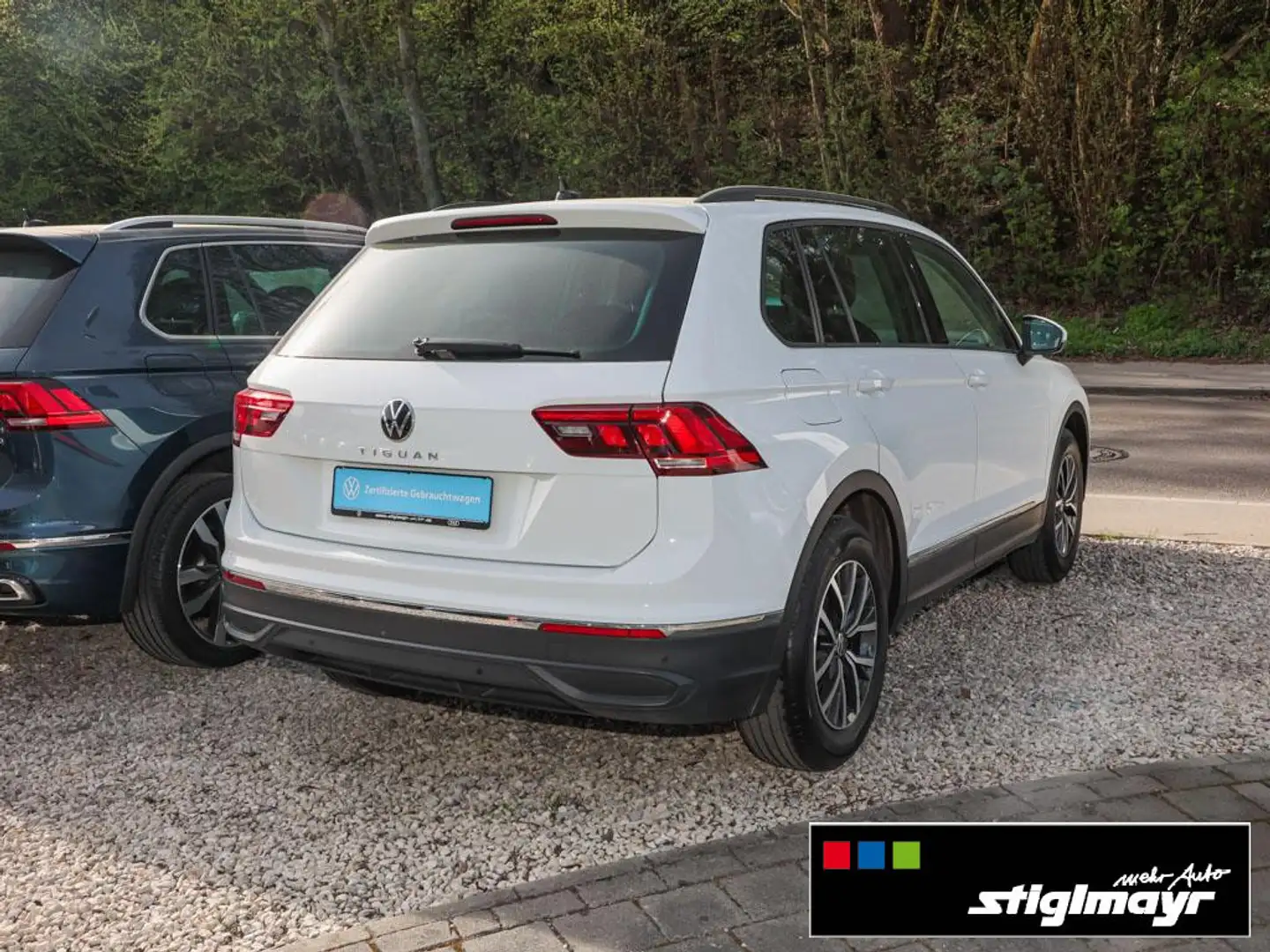 Volkswagen Tiguan Life 1.5 TSI ACC+LED+NAVI+KLIMAAUTOMATIK Blanc - 2