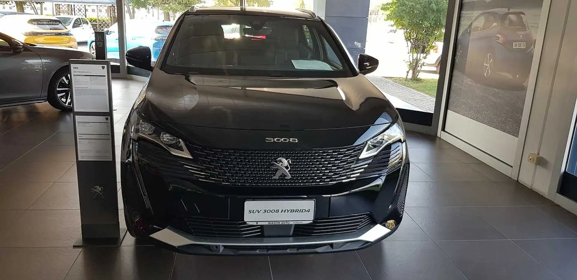Peugeot 3008 Nuova 3008 Hybrid4 300 e-EAT8 GT - VEICOLO KM0 Nero - 1