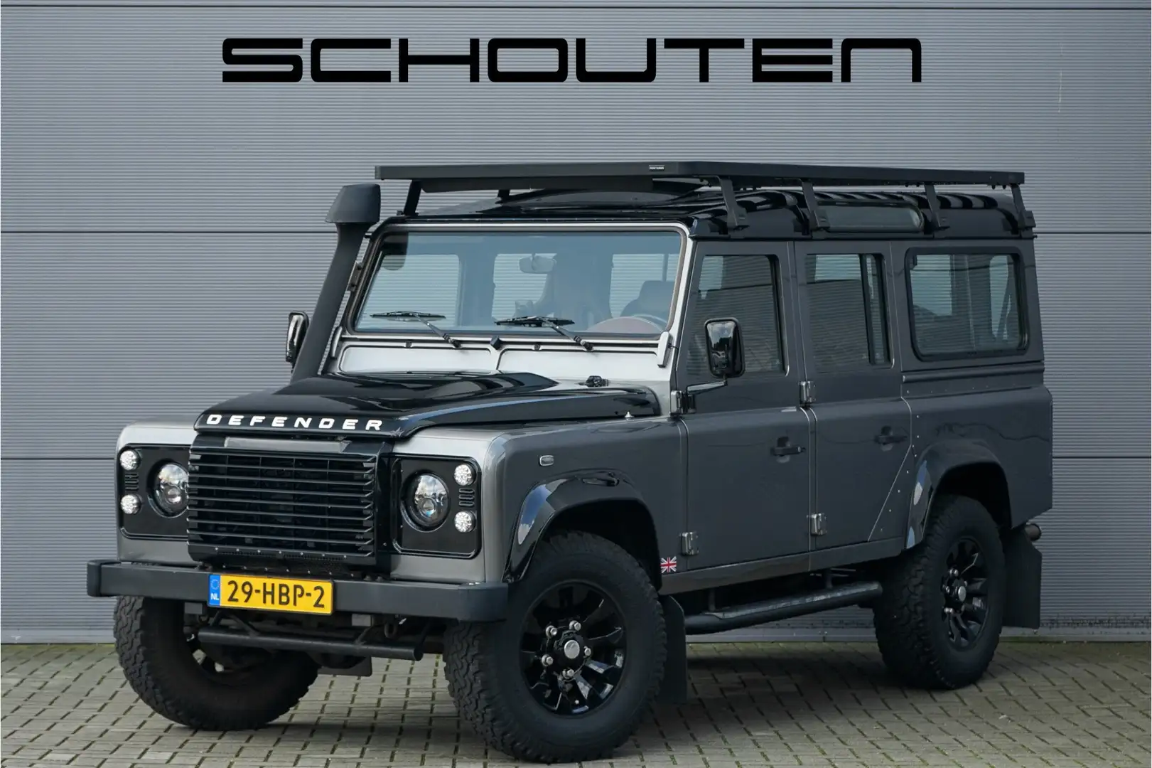 Land Rover Defender 2.4 TD 110 SW 7-Persoons Recaro Interieur Grijs - 1