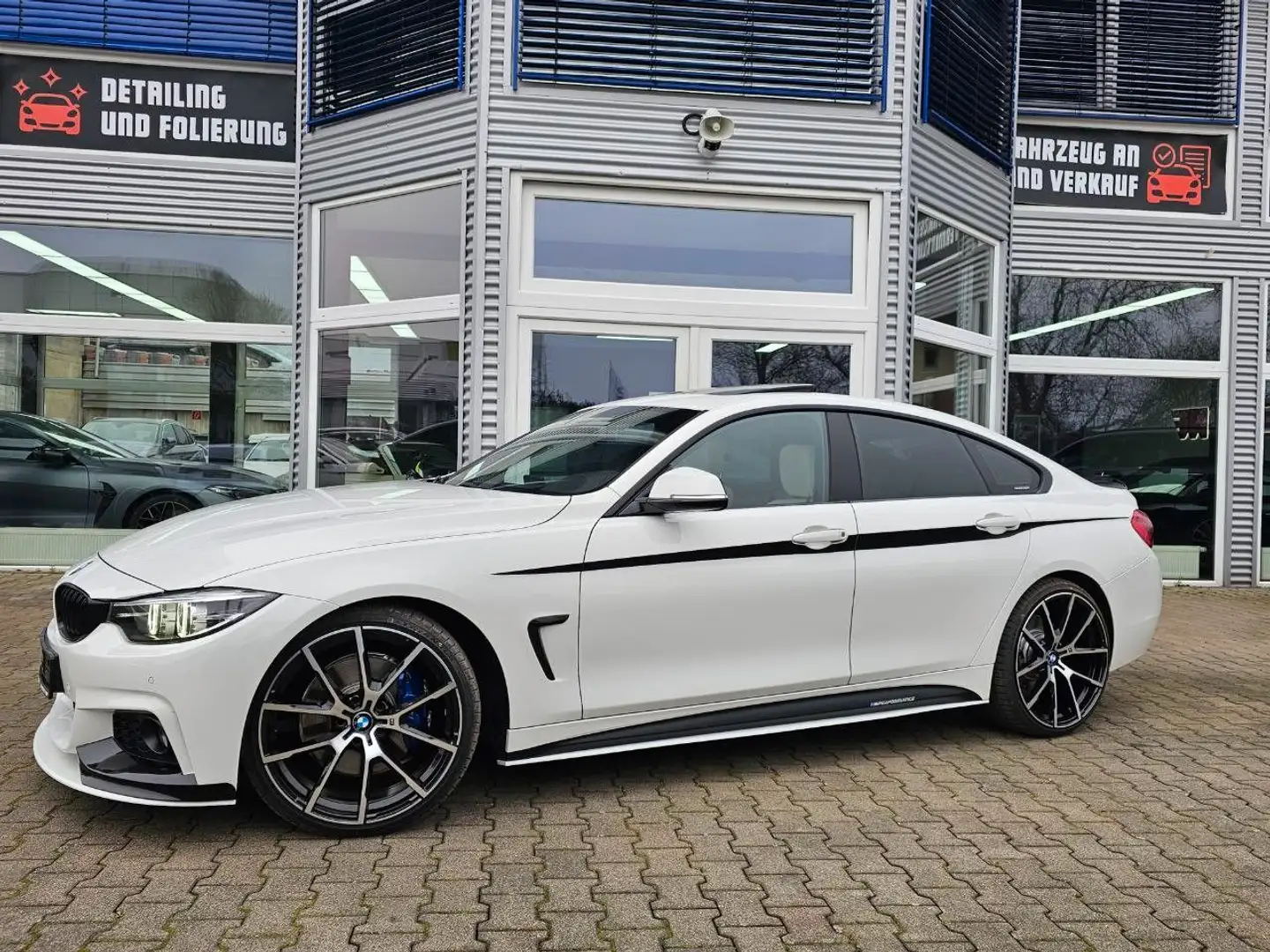 BMW 440 440i GC M Sport Performance H&K/LHZ/SHZ/LED/SPUR Bianco - 1