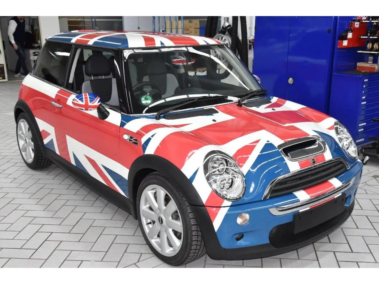 MINI Cooper S Chili UnionJack foliert RHD Rechtslenker Grün - 2
