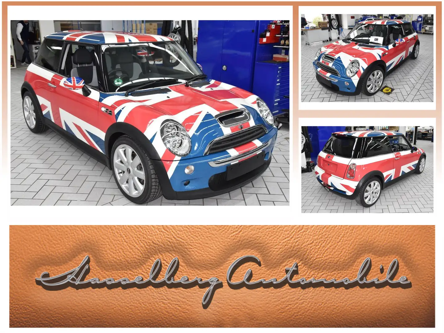 MINI Cooper S Chili UnionJack foliert RHD Rechtslenker Grün - 1