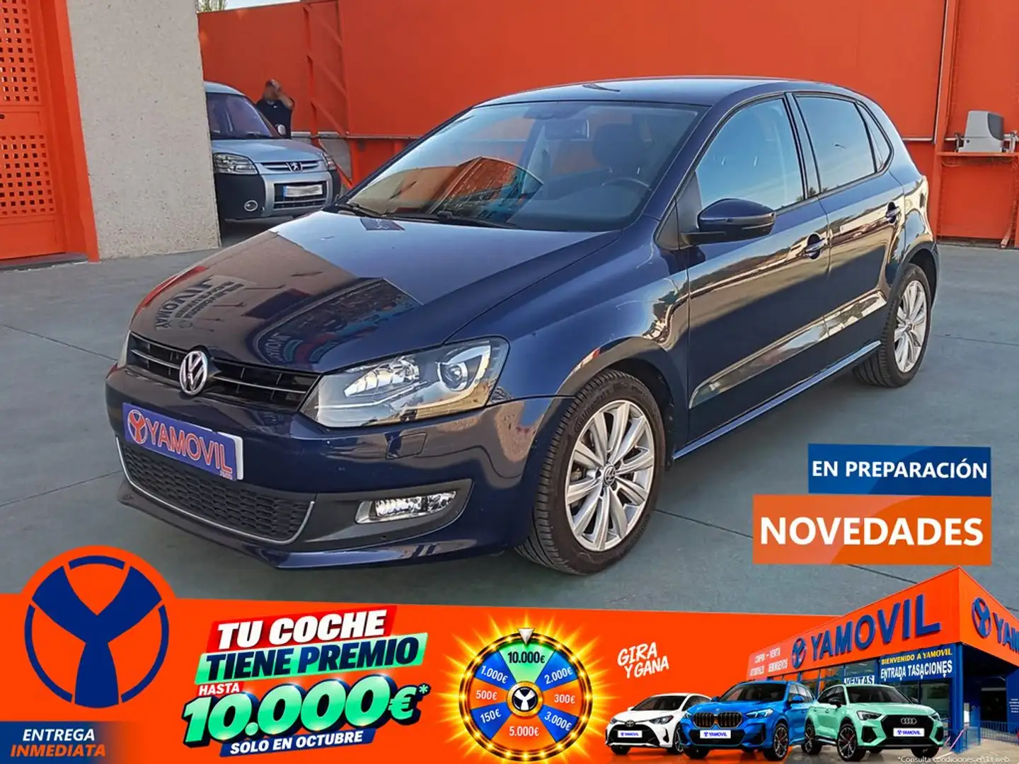 Volkswagen Polo 1.6TDI Sport 90 Azul - 1