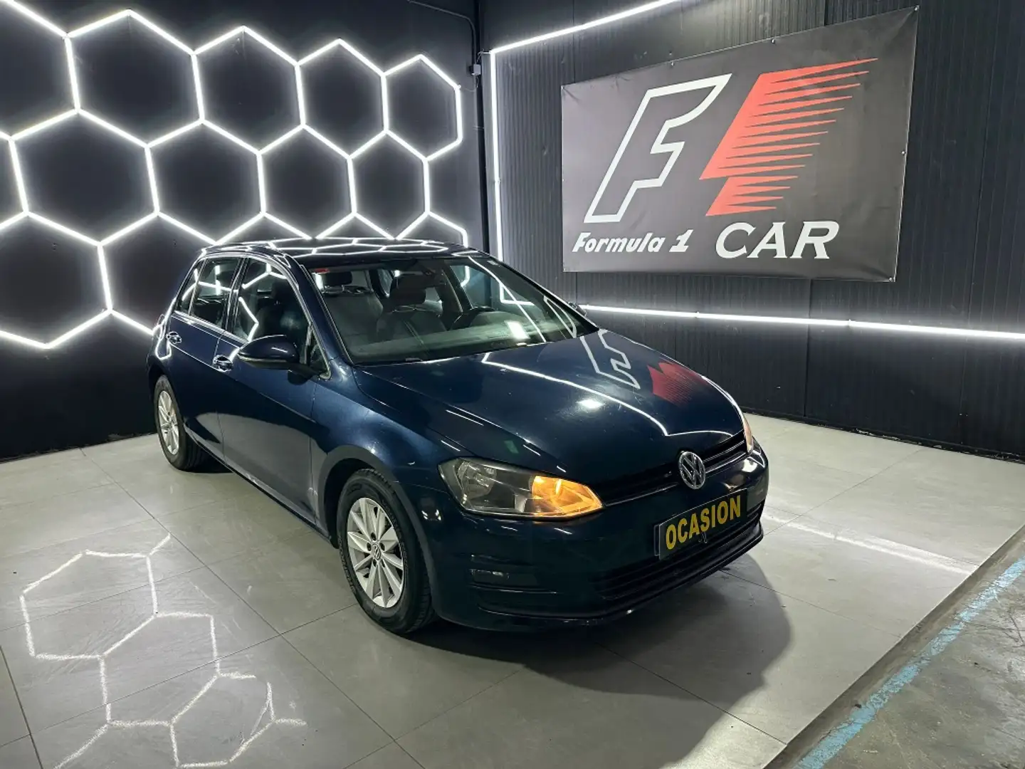 Volkswagen Golf 1.6TDI CR BMT Advance DSG 105 Azul - 1