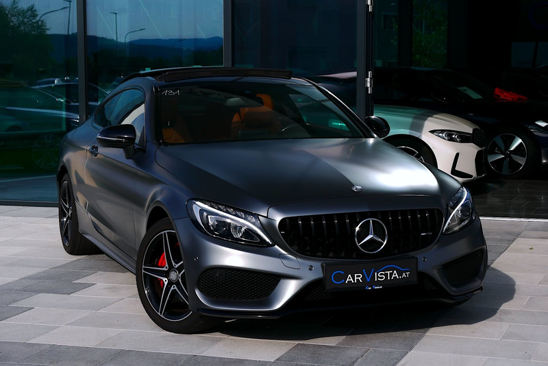 Mercedes-Benz C 200 Coupe Aut. AMG - LINE *Designo Magno - Panorama* — photo 5