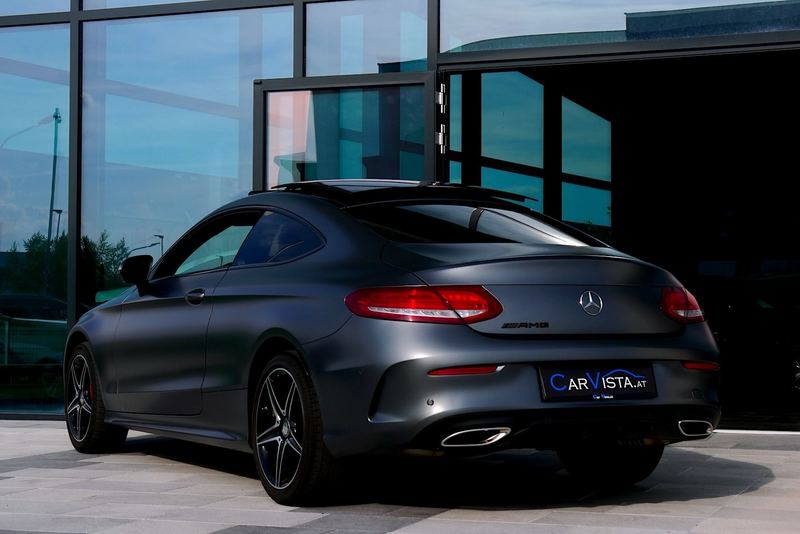 Mercedes-Benz C 200 Coupe Aut. AMG - LINE *Designo Magno - Panorama* — photo 8