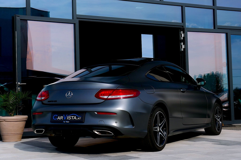 Mercedes-Benz C 200 Coupe Aut. AMG - LINE *Designo Magno - Panorama* — photo 7
