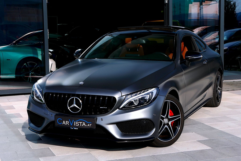 Mercedes-Benz C 200 Coupe Aut. AMG - LINE *Designo Magno - Panorama* — photo 2