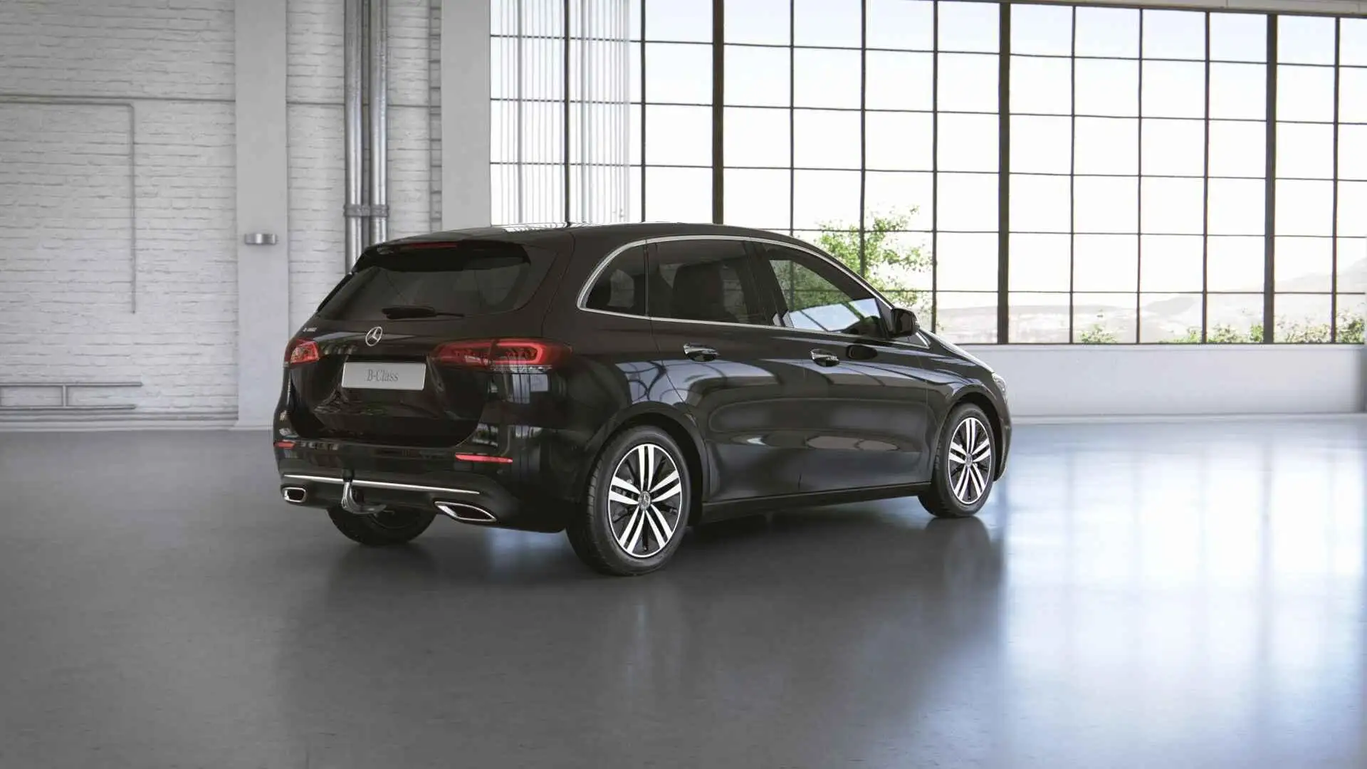 Mercedes-Benz B 180 Business Solution Luxury | Panoramadak | Memory | Schwarz - 2