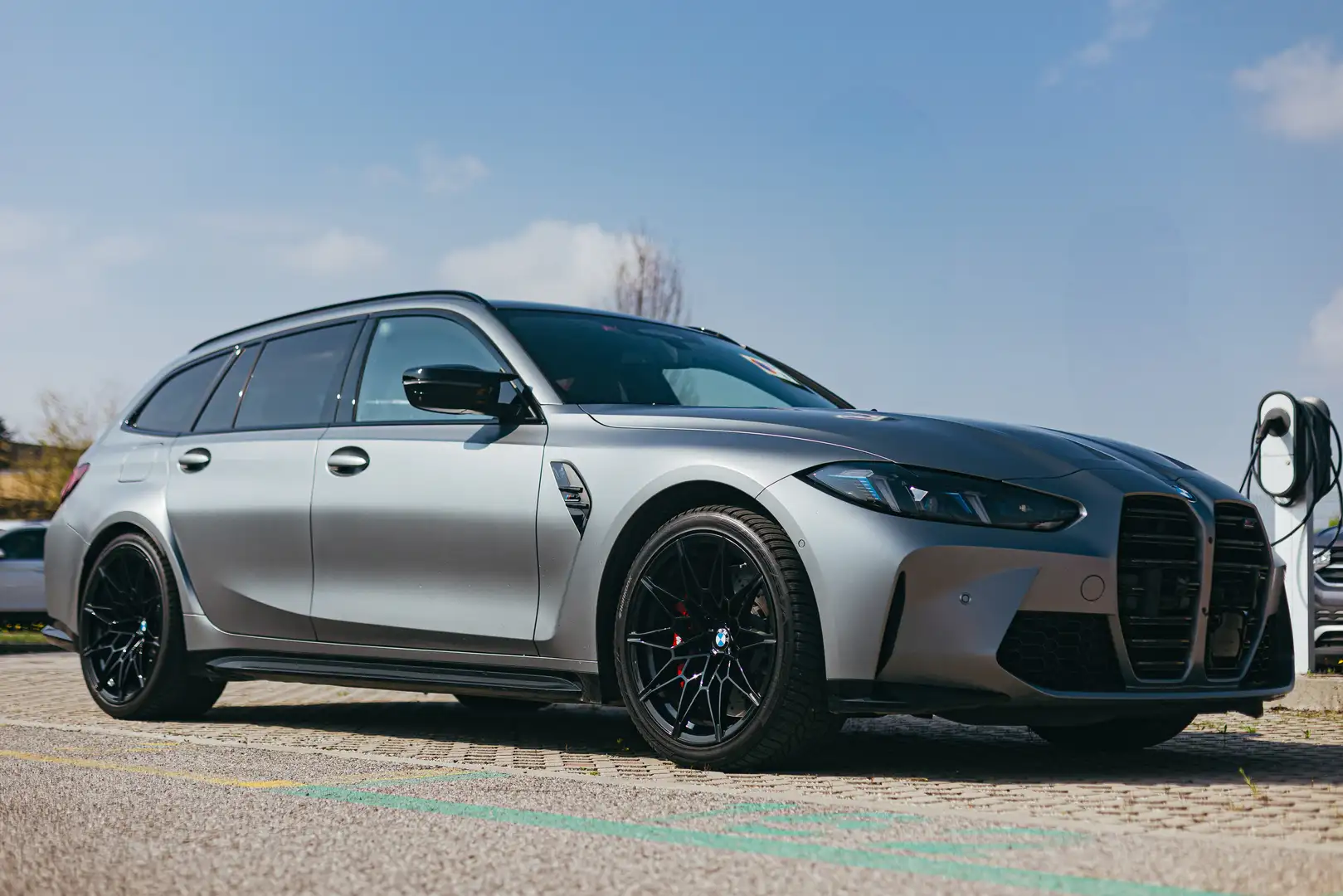 BMW M3 M3 G81 LCI 2024 Touring 3.0 Competition M xdrive Grigio - 1