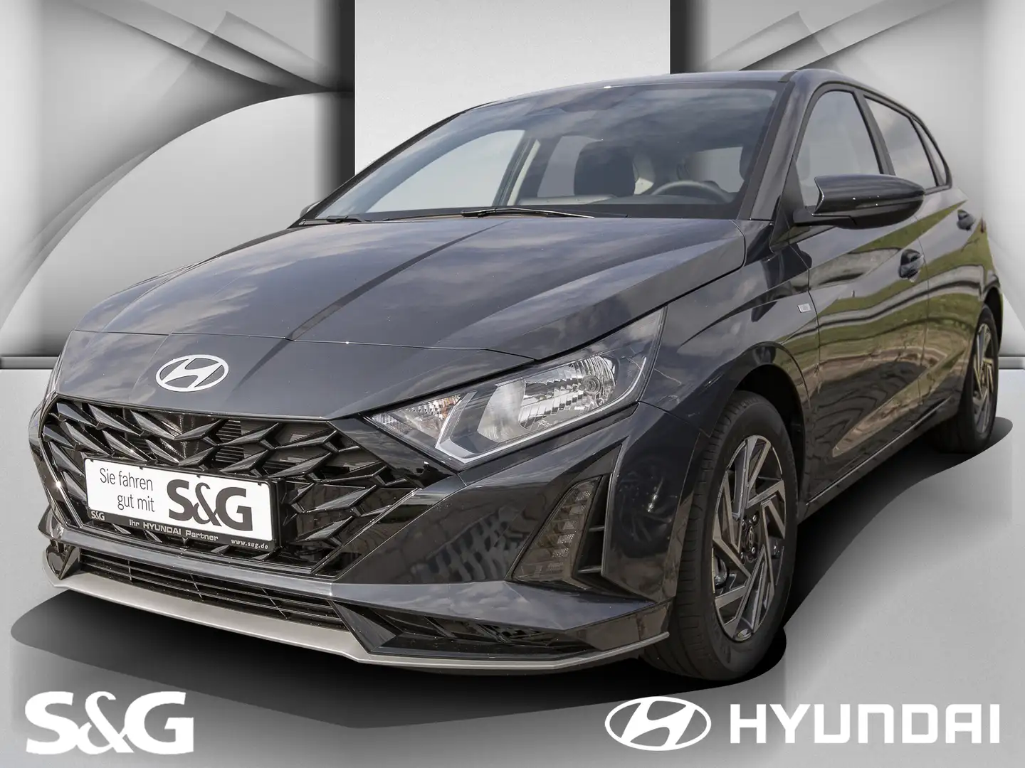 Hyundai i20 Trend Mild-Hybrid Gris - 1
