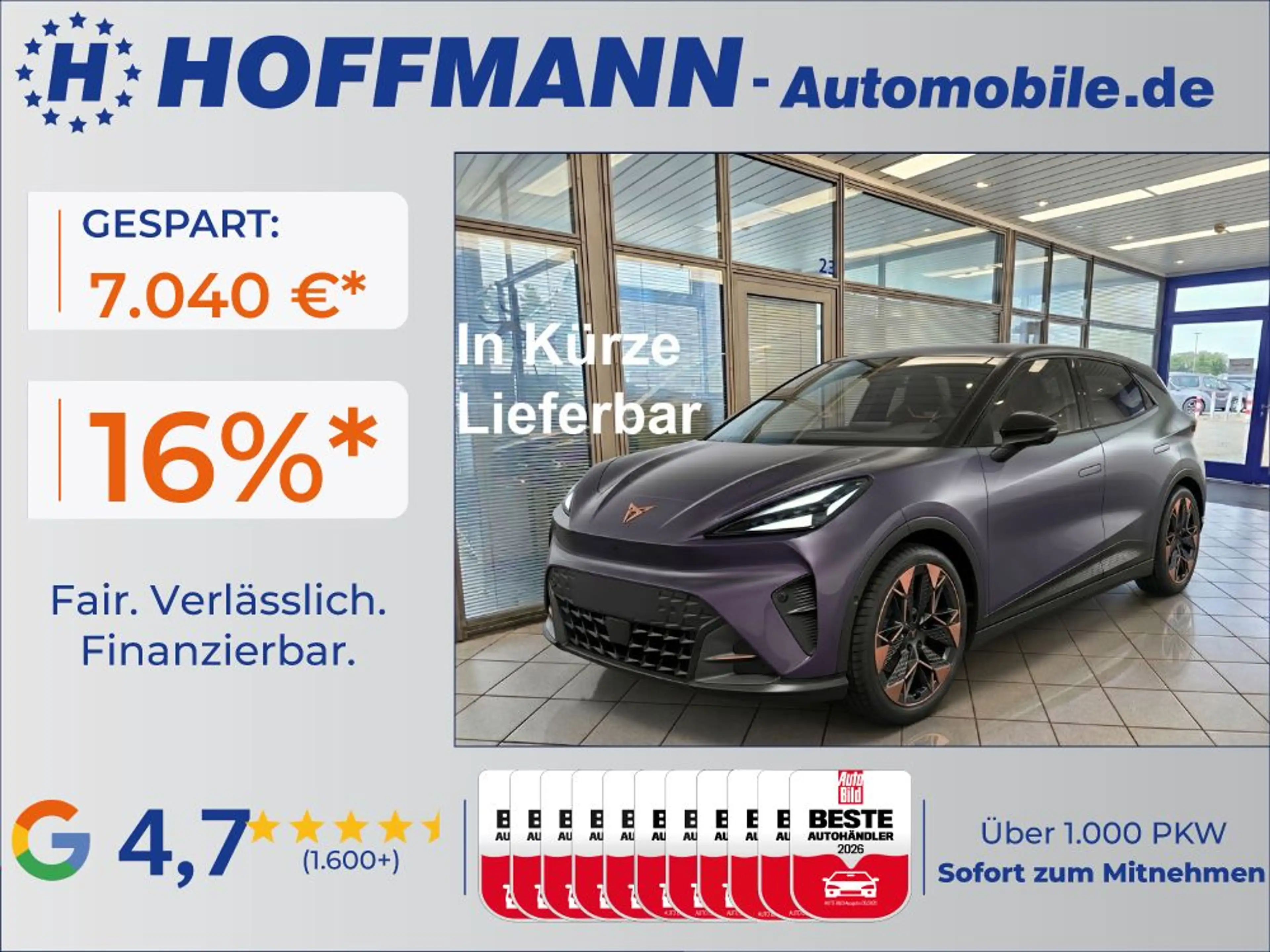 CUPRA Raval VZ AHK,Wärmepumpe,Kamera,Winterp.,Climatr.