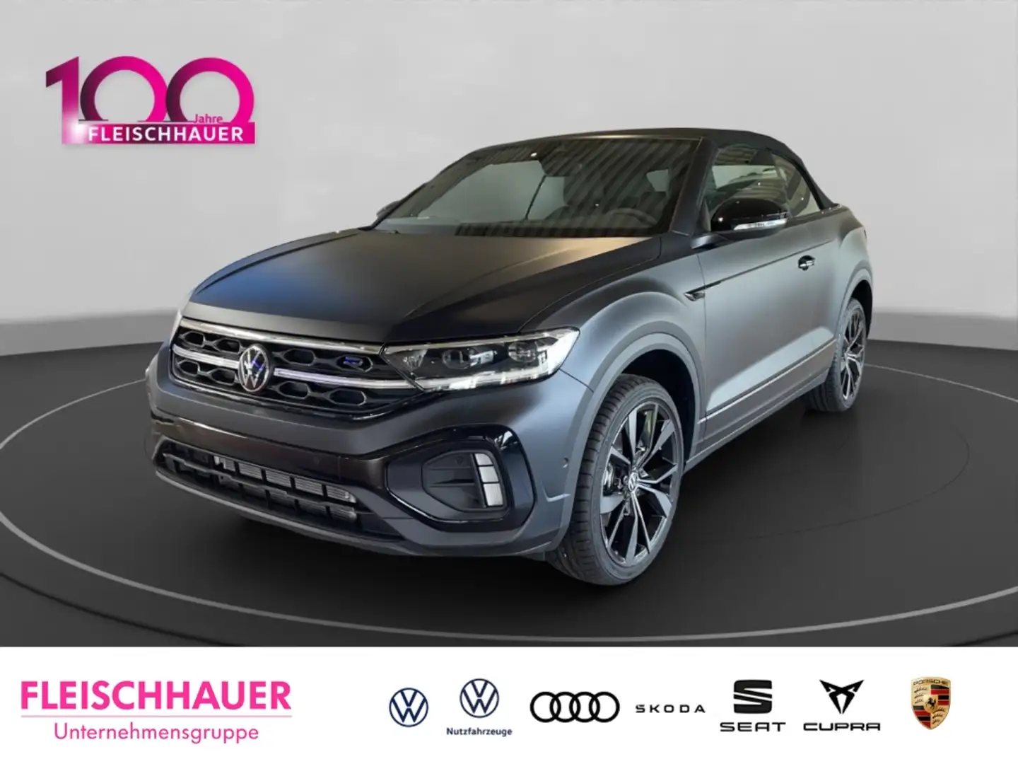 Volkswagen T-Roc Cabriolet 1.5 TSI R-Line Edition Black Plus AD AHK Schwarz - 2