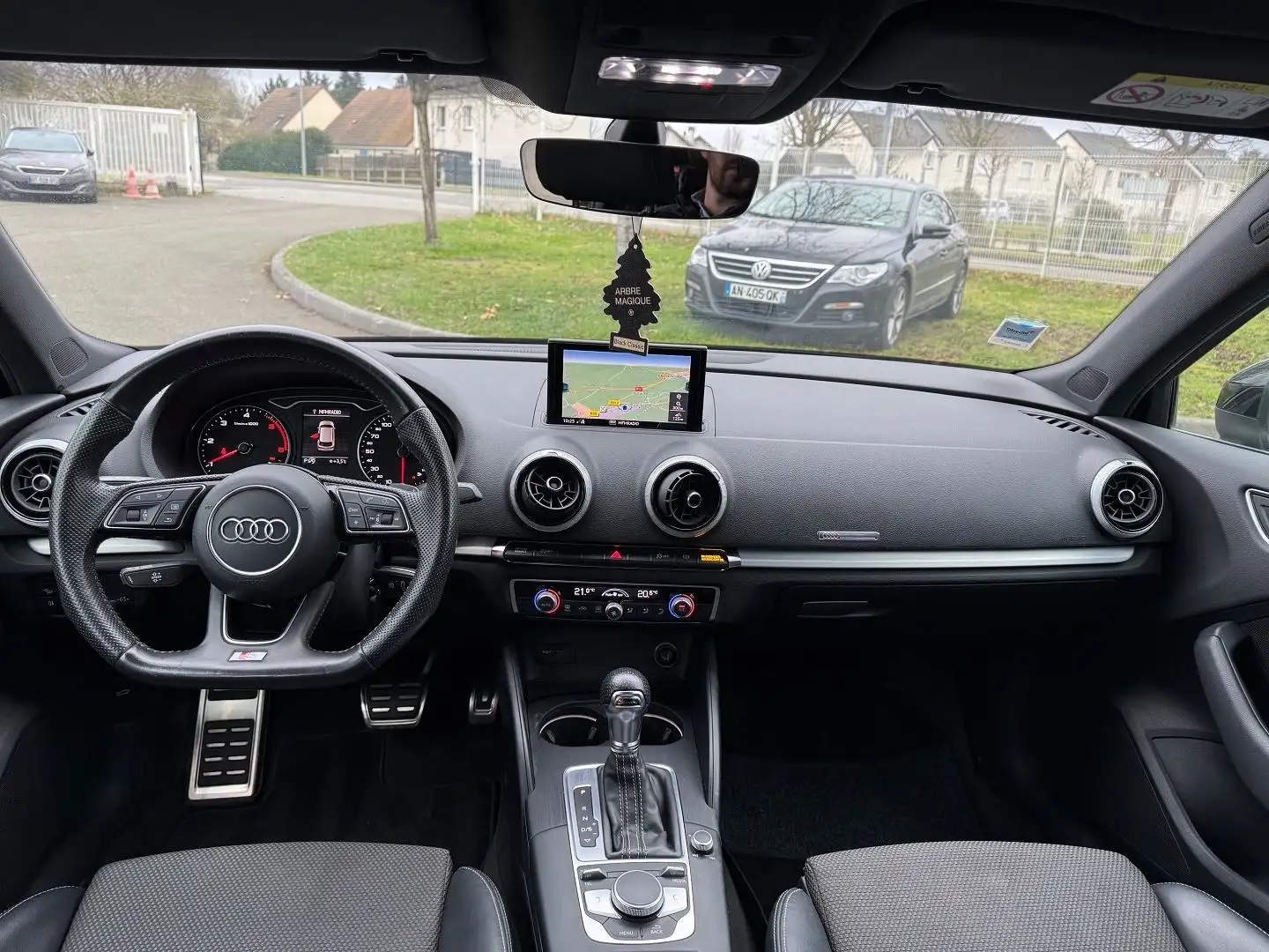 Audi A3 35 TDI 150CH S LINE S TRONIC 7 EURO6D-T Noir - 2