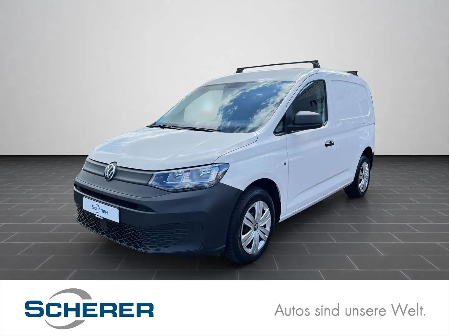 Volkswagen Caddy 2.0 TDI Kasten Weiß - 1