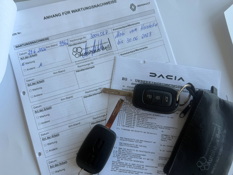 Dacia Sandero Expression/Hagelschaden/Neu Service/Klimaautomatik — photo 29