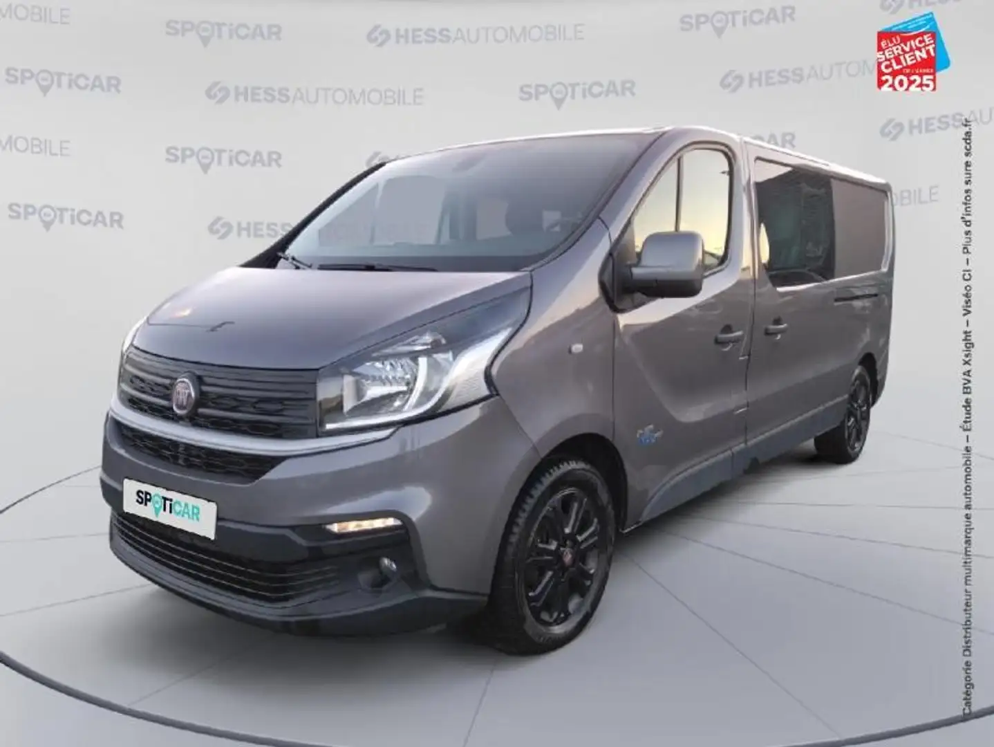 Fiat Talento 1.2 LH1 1.6 Multijet 145ch Cabine Approfondie Pack Pro Nav Gris - 1