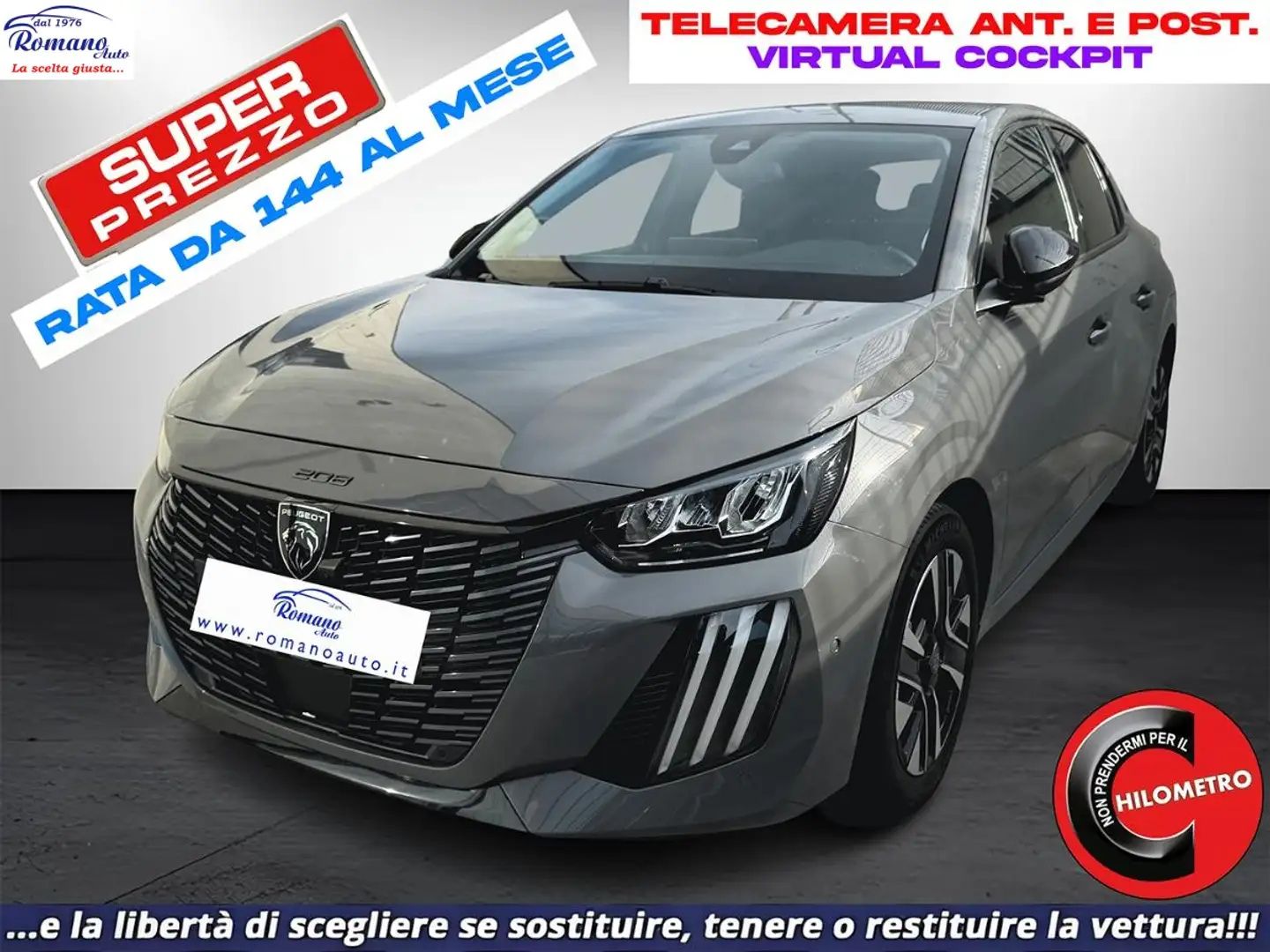 Peugeot 208 PureTech 100 S&S 5p. Allure Grau - 1