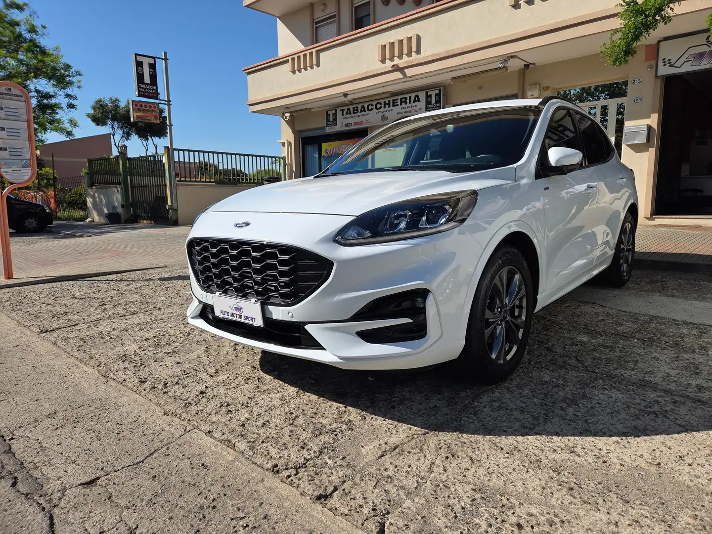 Ford Kuga Kuga III 2020 2.5 full hybrid ST-Line 2wd 190 cv Bianco - 1