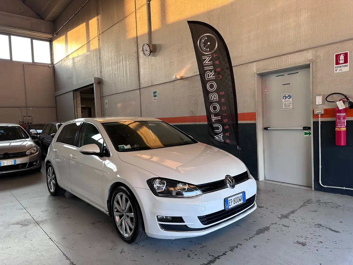 Volkswagen Golf Golf VII 2013 5p 1.4 tsi Highline 122cv Weiß - 1