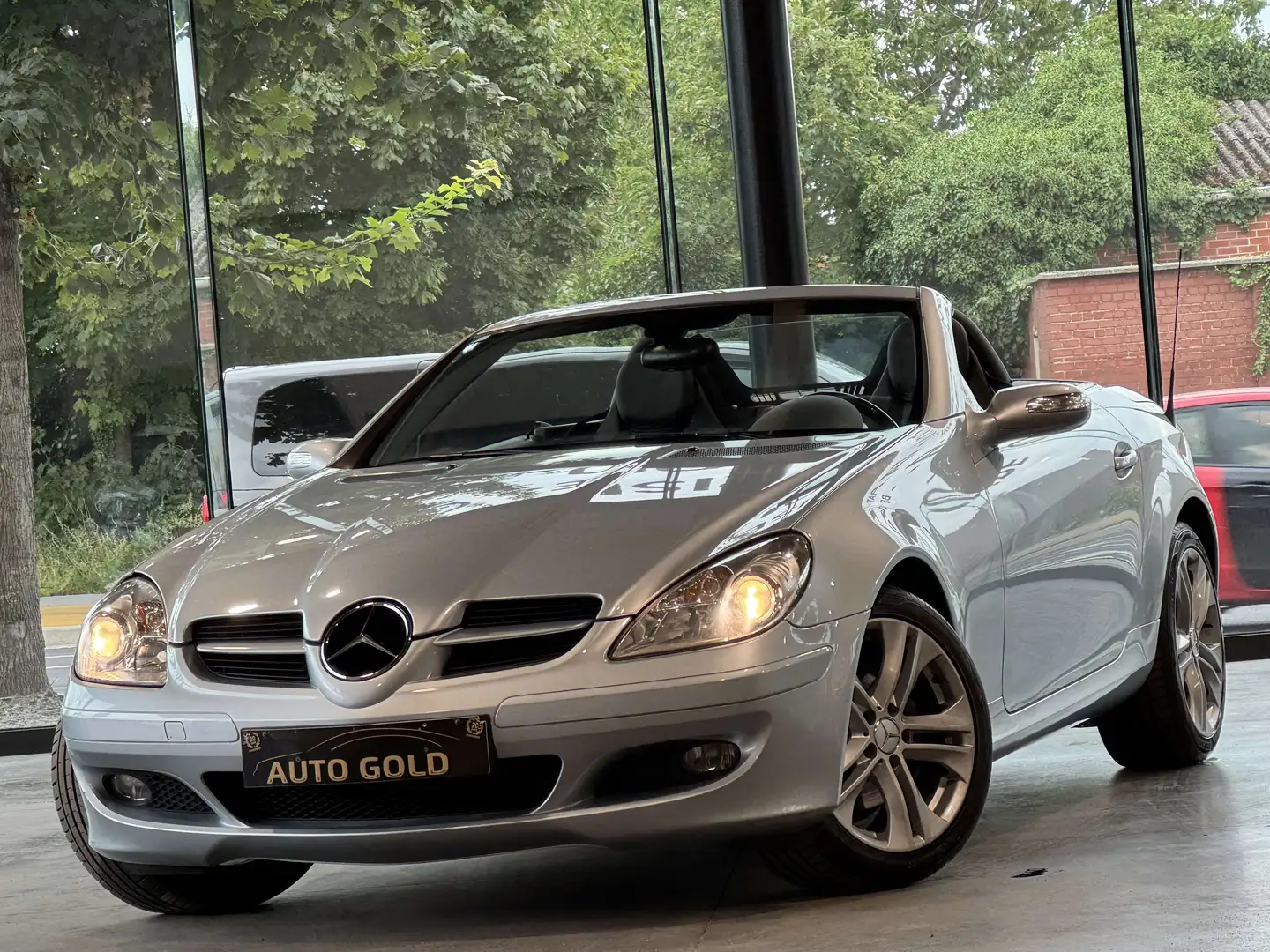 Mercedes-Benz SLK 200 KOMPRESSOR/BOITE AUTO/FULLOPTIONS/1PROP CARNET Gris - 1