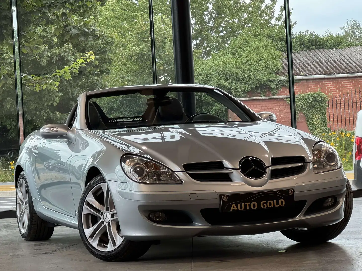 Mercedes-Benz SLK 200 KOMPRESSOR/BOITE AUTO/FULLOPTIONS/1PROP CARNET Gris - 2