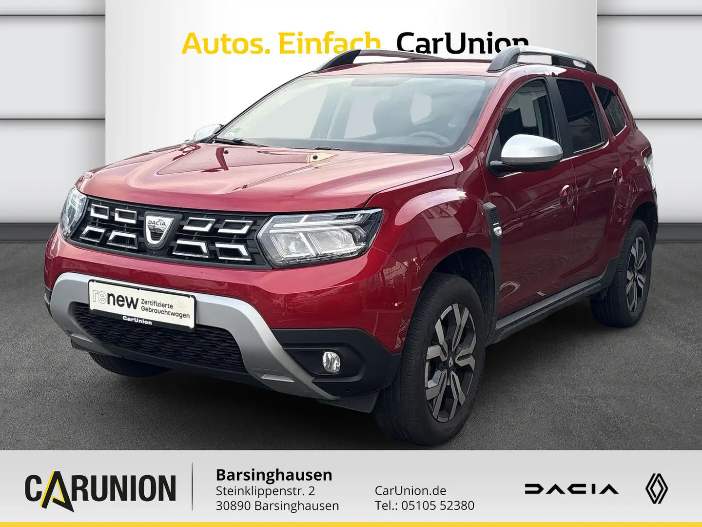 Dacia Duster Prestige+ TCe 130 2WD Rot - 1