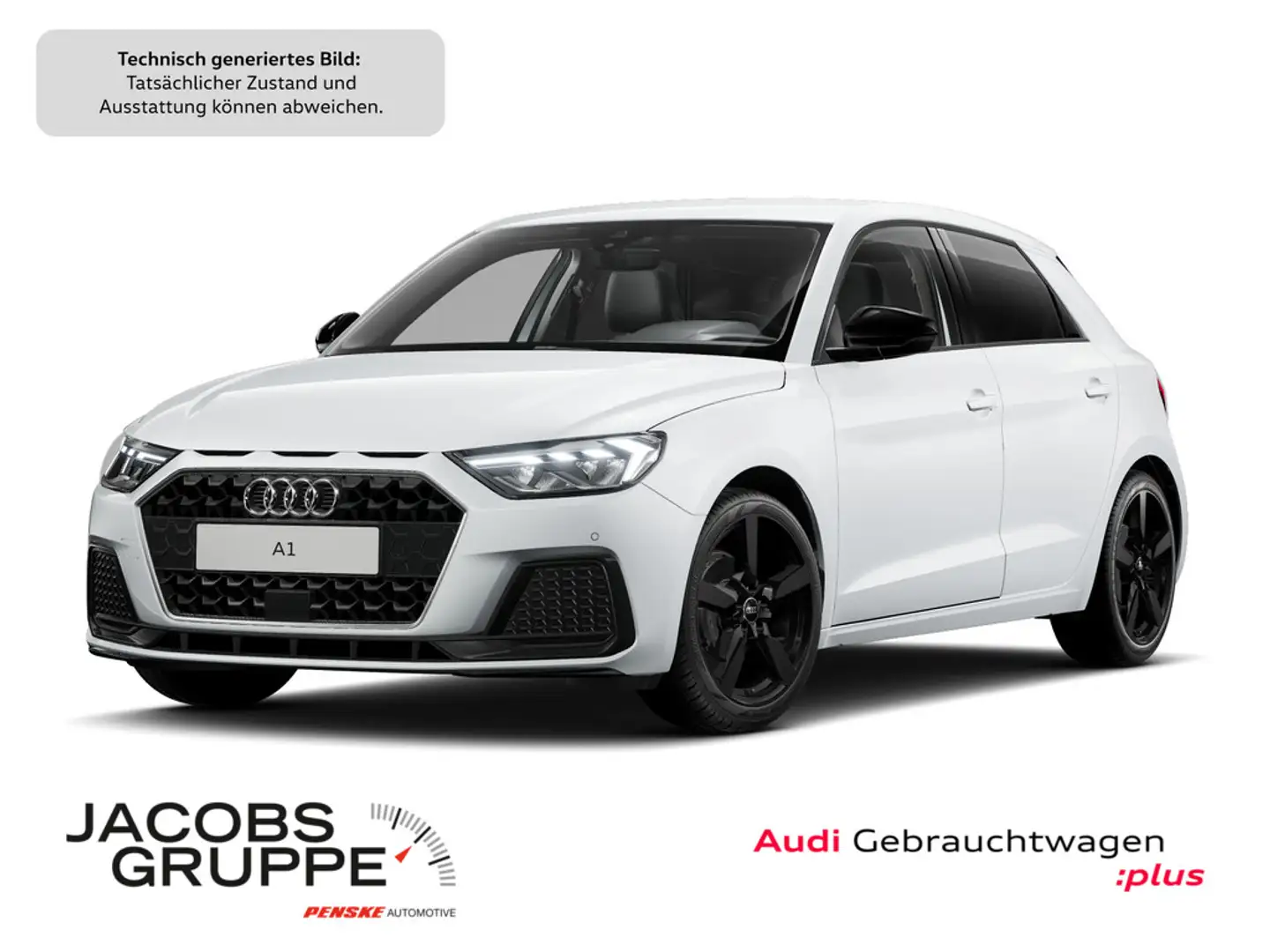 Audi A1 Sportback 25 TFSI advanced S-tronic Sitzheizung/Einparkhilfe/LED/In Weiß - 1