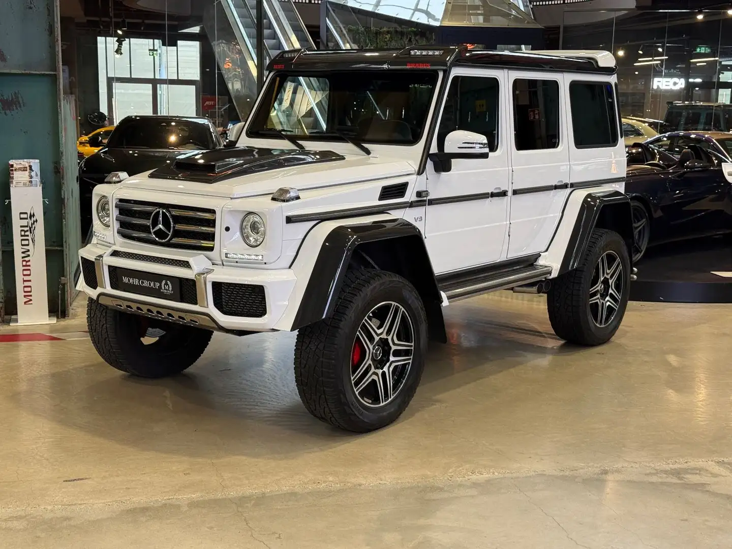 Mercedes-Benz G 500 G500 4x4² / DESIGNO / BRABUS Bílá - 2