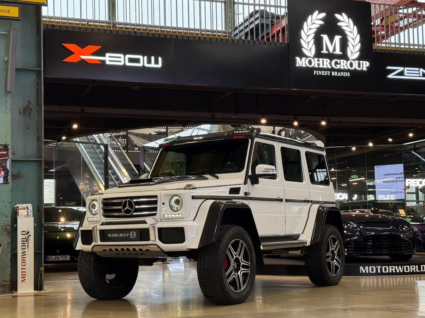 Mercedes-Benz G 500 G500 4x4² / DESIGNO / BRABUS Bílá - 1