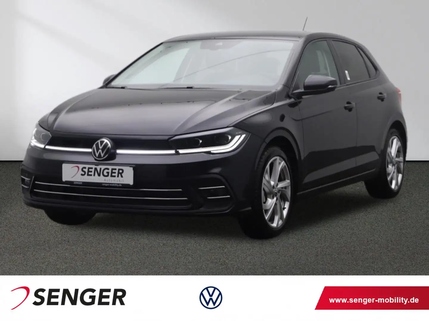 Volkswagen Polo 1.0 TSI Style OPF Digitales Cockpit Navi Noir - 1