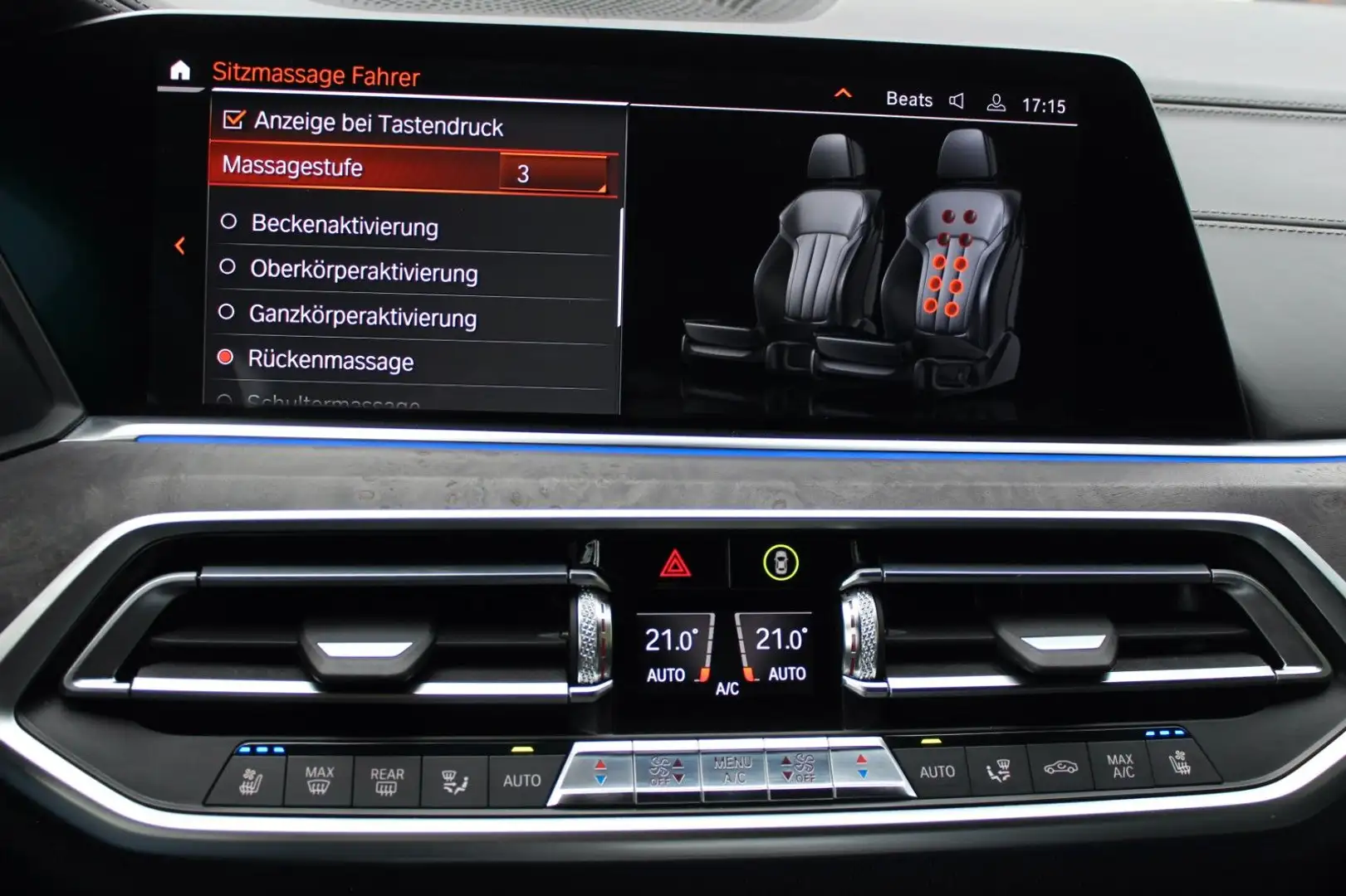 BMW X5 VoLL M-SPORT 360° MASSAGE 22" SITZKLIMA STAND Zwart - 2